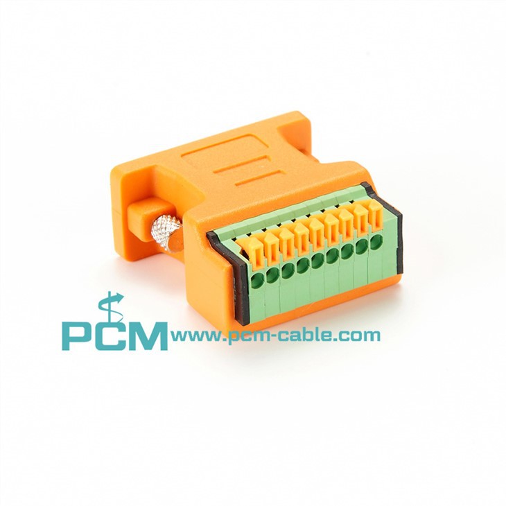 DB9 Terminal Block 120 Ohm termination resistor