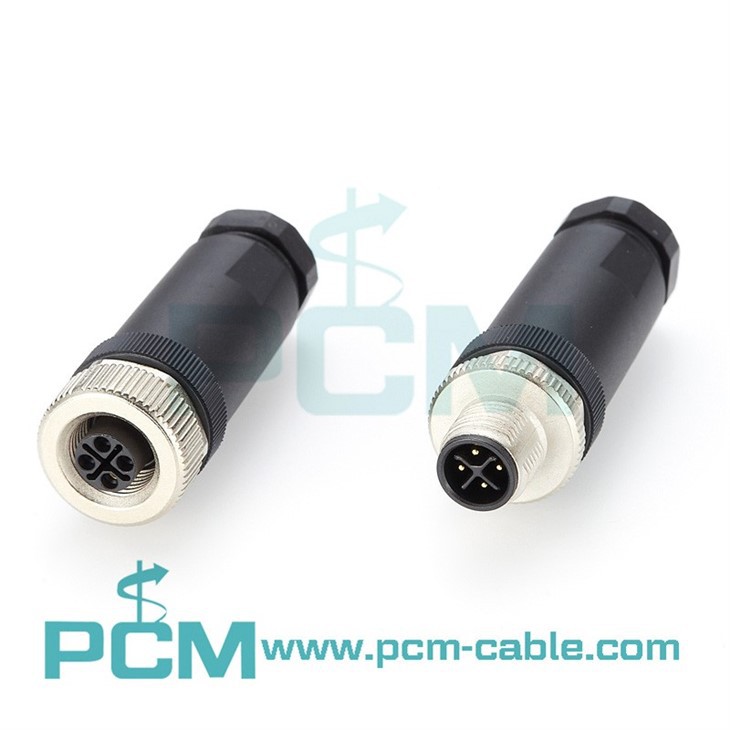 M12 S-Coded Field Attachable Connector