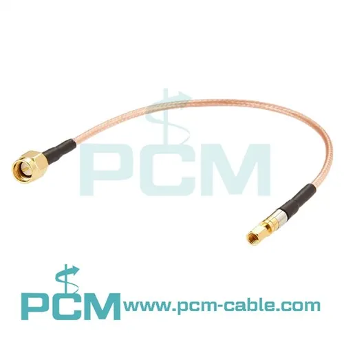 SMA-uros SSMC-liittimeen RF-kaapeli