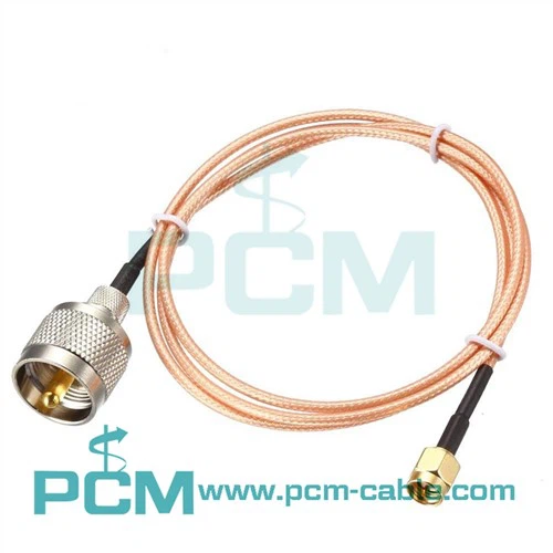 SMA-uros - UHF PL 259 -uros RG316 RF-koaksiaalikoaksiaalikaapeli