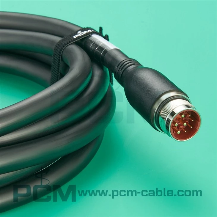 Premier Cable M23 8 Pin Double Ended Cordset for Industrial Automation Applications