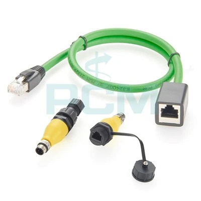 Profinet-kaapeli RJ45–RJ45 vetoketjullinen High Flex Industrial Ethernet -kaapeli